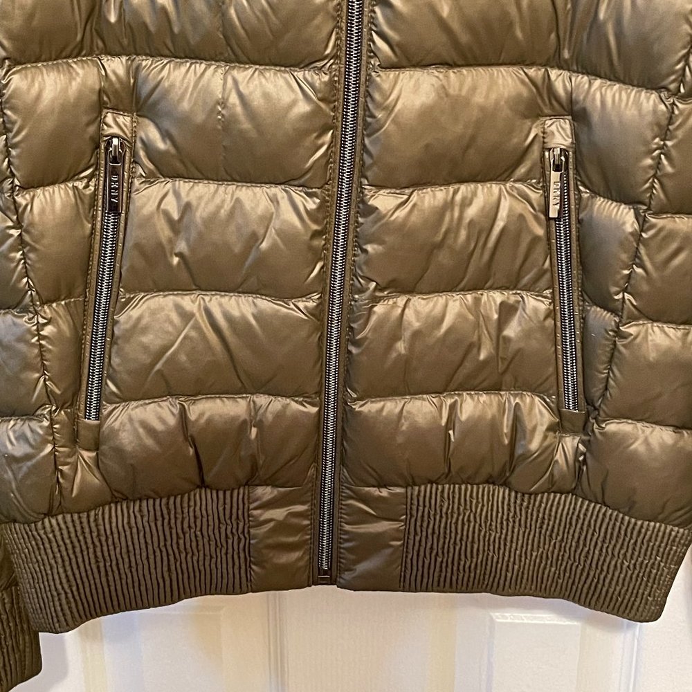 DKNY Women's Lightweight Bomber Jacket - Small - Picture 3 of 9